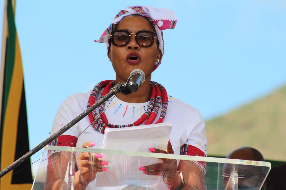 Limpopo Provincial Government celebrates Freedom Day under the theme : 'Consolidating our Democratic Gains : to mark the country's transition from the oppressive Apartheid regime to a free Democratic Country' at Manganeng Village in the Sekhukhune District